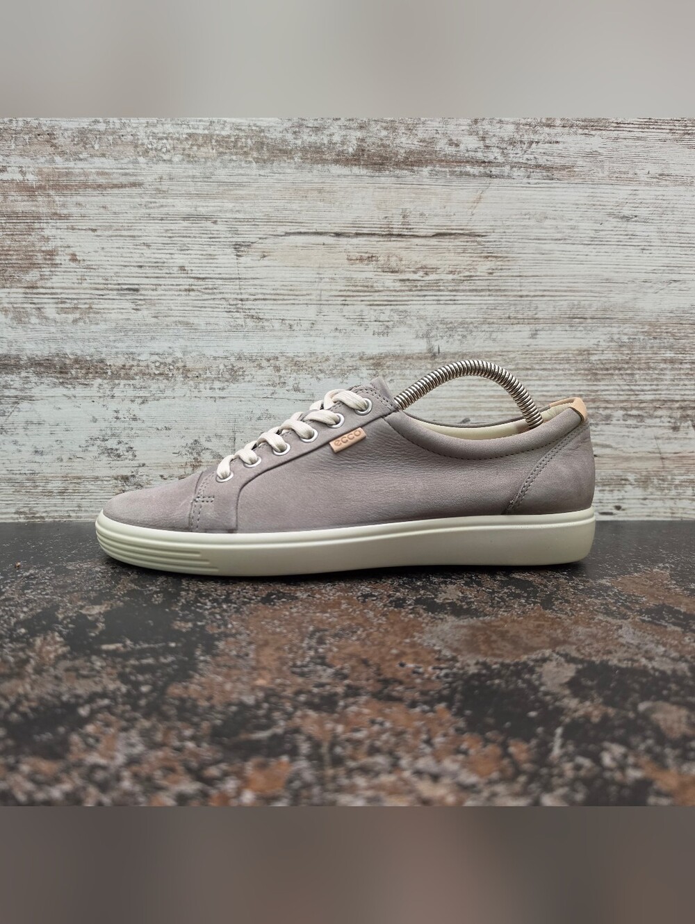 Womens Ecco Soft 7 Comfort Shoes Sz 9 40 Used VGC Suede Comfort Casual